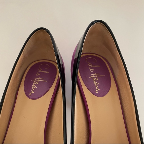 Cole Haan | Purple Suede Pumps - women’s 6.5 - Picture 6 of 9